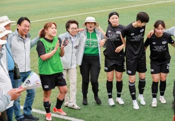 경기도 체육대회 축구경기 방문
